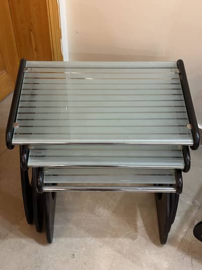 3 piece serving trolley
