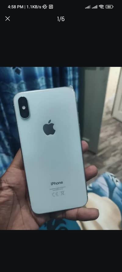 iPhone X pta approved 256 GB battery changed