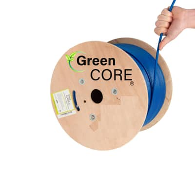 2core  Fiber Cable Green Core