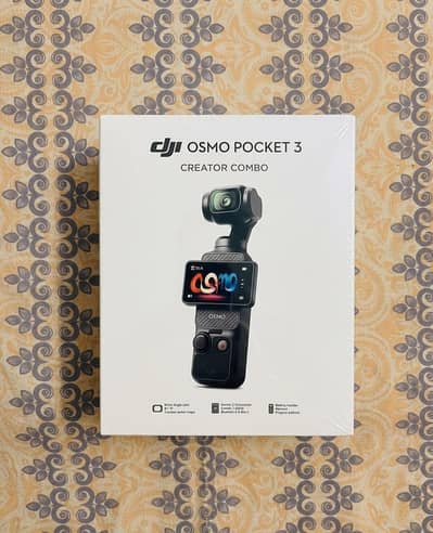 DJI Osmo Pocket 3 Creator Combo - Like New (10/10 Condition)