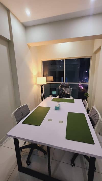 4 people Big size conference work table/ meeting table