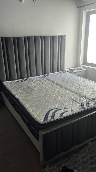 King Size bed with wardrobe and dressing table