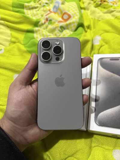 Iphone 15 pro 128gb Pta Approved HK