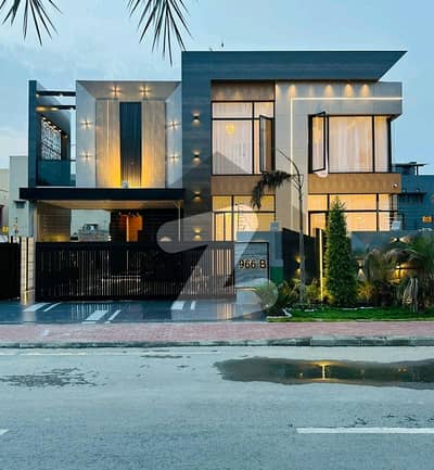 One kanal Ultra Advance Modern Smart Features Designer Brand New House Available For Sale Meeting With Direct Owner