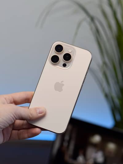 iphone 16 pro desert titanium official pta approved