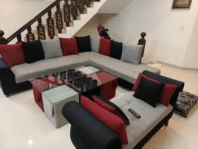 Complete L Shape Sofa Set