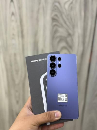 Samsung S26 ultra coblat violet 12/256gb -official warranty