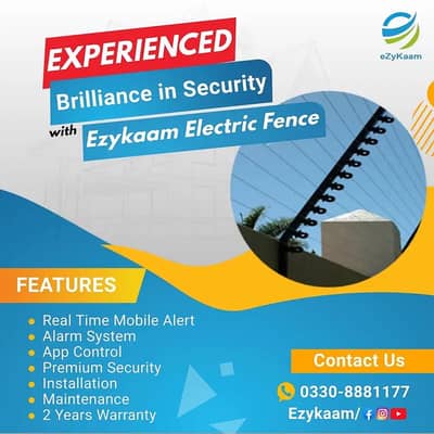 Electric Fence for Home & Commercial Security yReliable