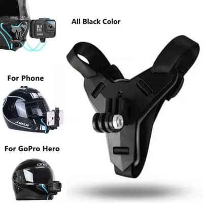 GoPro Black Helment Camera Chin Mount