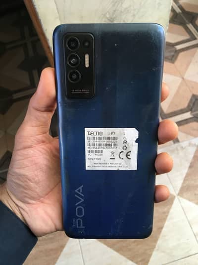Tecno pova 2 6gb ram 128gb storage dual sim pta approved