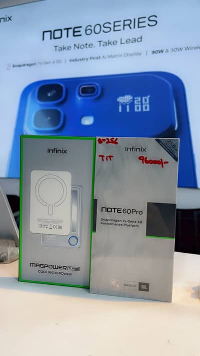 • NOTE 60 PRO BOX PACK OFFICIAL