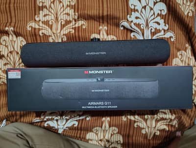 M Monster AirMars G11 Soundbar Bluetooth Battery Bass