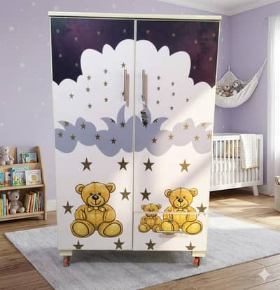 New Luxury kids wardrobe  / Almari  / baby cupboard  0316,5004723