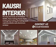 gypsum ceiling/glass partition/gypsum board partition/cement partition