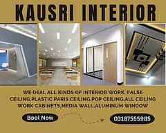 gypsum ceiling/glass partition/gypsum board partition/cement partition