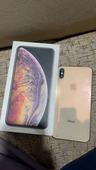 PTA Approved 64GB iPhone XS Max - Dual SIM (eSIM + Physical) - Gold