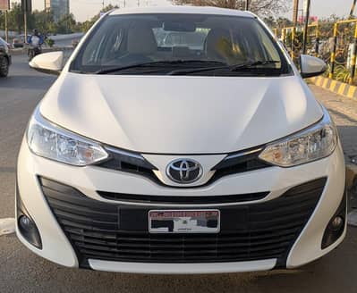 Toyota Yaris 1.3 Ativ White Model Reg 2021