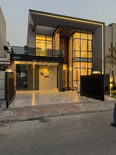 10 Marla Brand New Luxury Lawish Stylish House Available For Rent In Bahria Town Lahore.