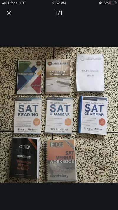 SAT BOOKS
