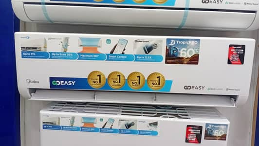 Midea 1.5 ton ac for sale ,sale avail on easy insatllments