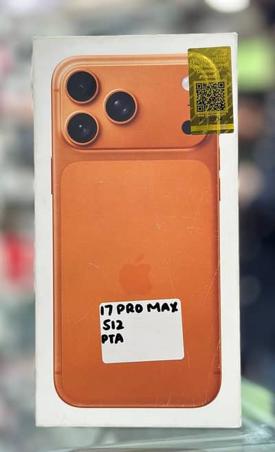 Apple iPhone 17pro max 512 gb Mercantile Boxpack Nonactive