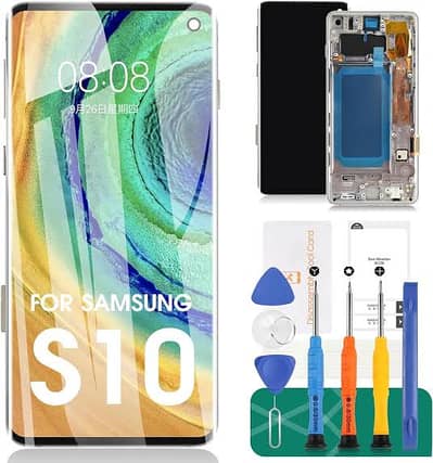 Samsung s10 original panel screen with frame
