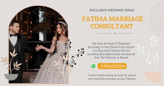 Marriage Bureau Services / abroad Proposals / Online Rishta Service