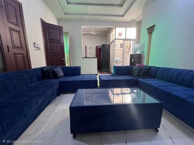 Brand new 12 Seater L Shaped Sofa Set for Sale + table(with wheels). .