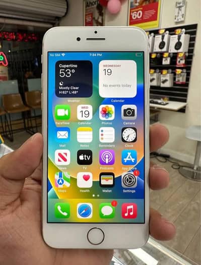 iPhone 8 PTA approved with box 128gb coplet box dalivary all Pakistan
