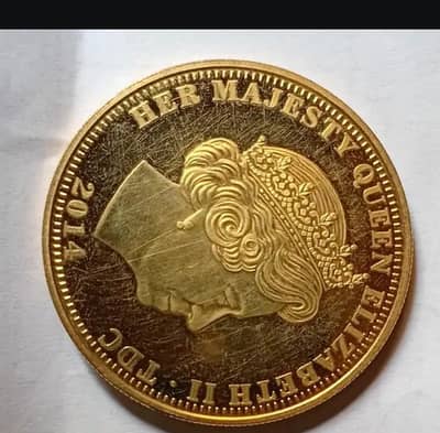 gold plated coin for sale