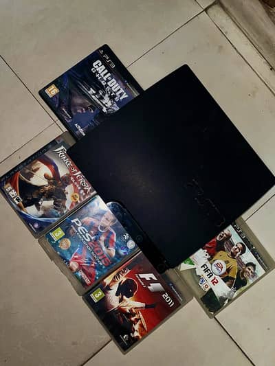 PLAYSTATION 3 / PS3 CONSOLE WITH GAMES