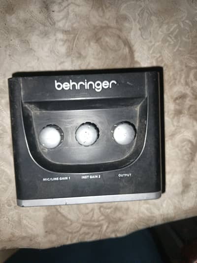 Behringer ka um2 ha alll okay