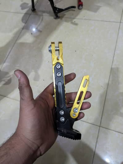 universal stand for all types of bike heavy weight  aluminium made