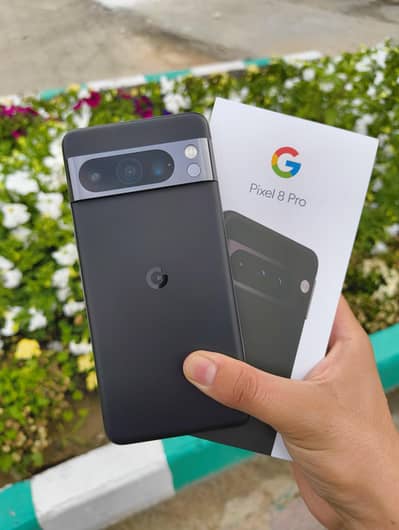 Google pixel 8 pro 12/256 Dual sim approved with box charger