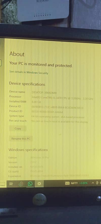Dell Desktop  PC core i5 3 Gen