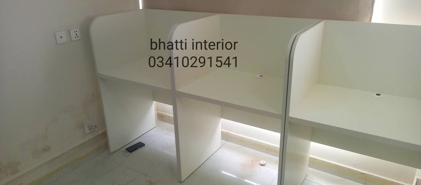 work station call centre table executive table cluster 1