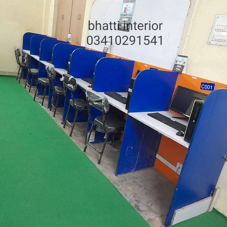 work station call centre table executive table cluster 8
