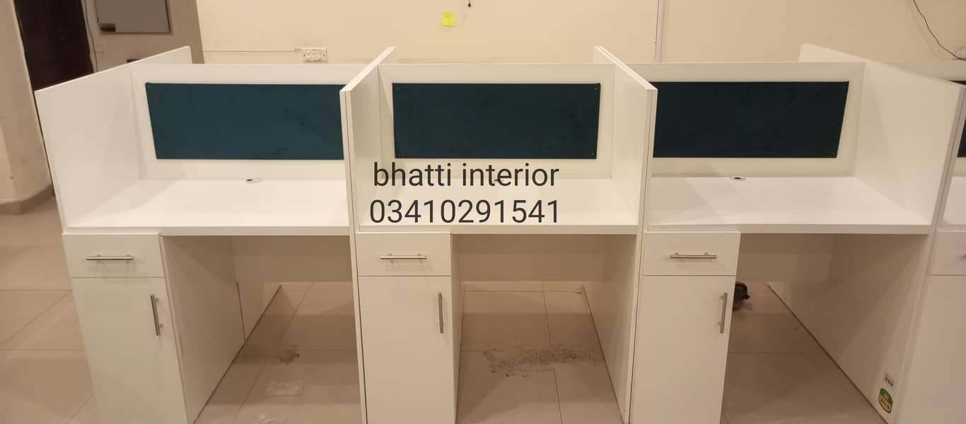 work station call centre table executive table cluster 12
