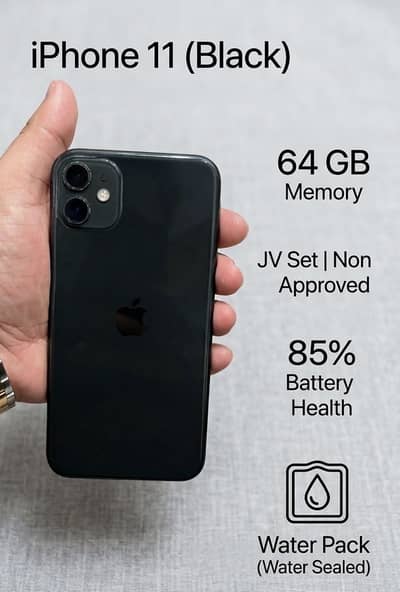 I phone 11 JV set water pack