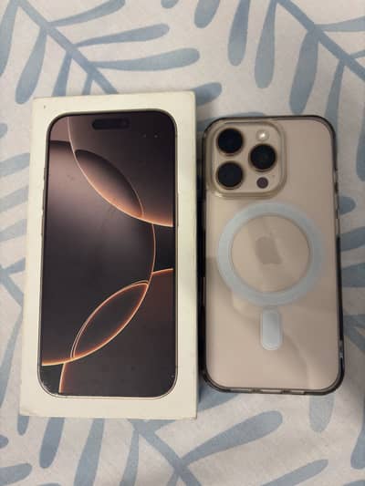 IPHONE16Pro JV desert titanium Under apple warranty