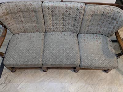 pure wood sofa 5 seater sheesham wood