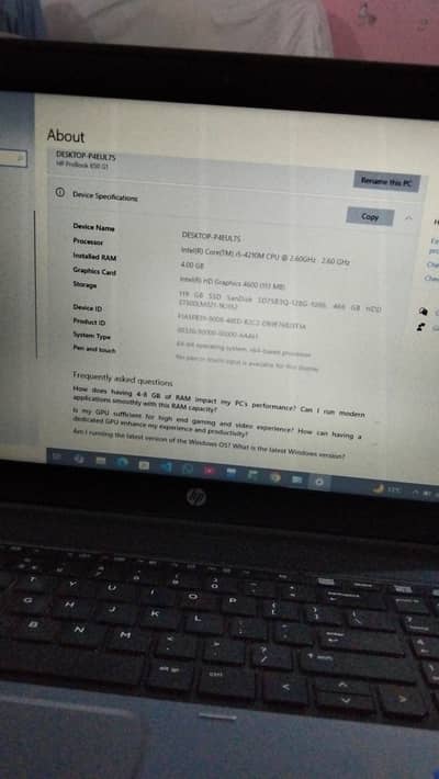 Corei5 4th generation