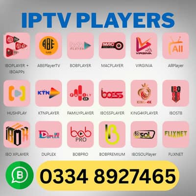 IPTV Players Activation | IBO Player, Bob Player, Duplex, Family4k