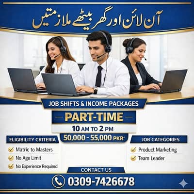 Online Jobs, Assignment Writing, Data Entry, Typing Work Part Time Job