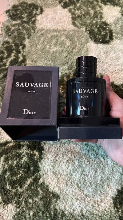 Branded perfume bottles