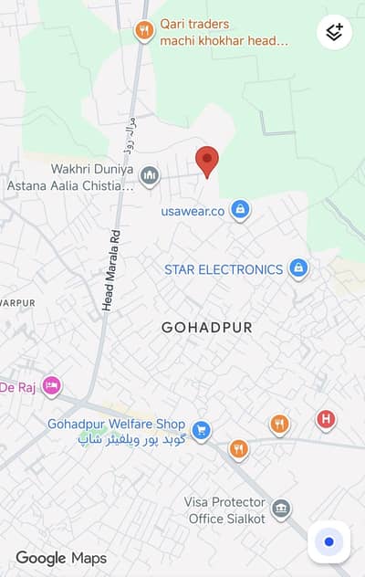 4 Marla plot for sale Gohadpur