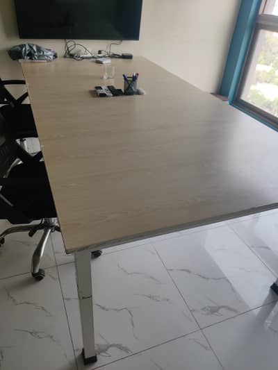 Office Conference, workstation two Tables( 4x4)for Sale-Good Condition