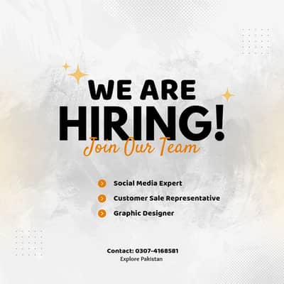 Customer Sale Representative  only FeMale