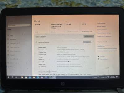 Hp core i5 available