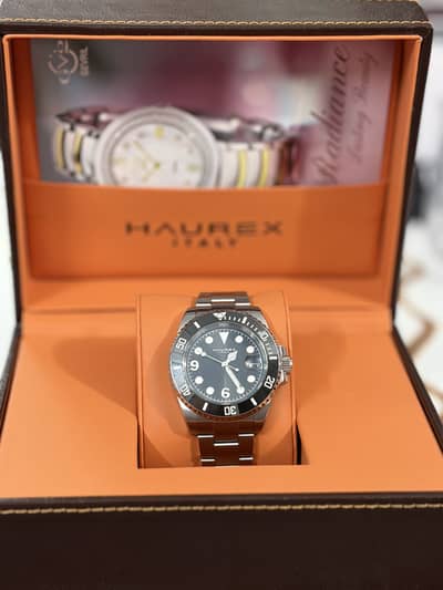 Haurex Italy Automatic Barracuda Watch – Original Luxury (With Box)